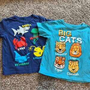 2T boys shirts, good condition.